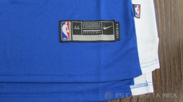 Camiseta Curry #30 Golden State Warriors Autentico Nino 2017-18 Azul