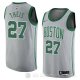 Camiseta Daniel Theis #27 Boston Celtics Ciudad 2018 Gris