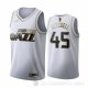 Camiseta Donovan Mitchell #45 Golden Edition Utah Jazz 2019-20 Blanco