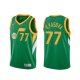 Camiseta Ersan Ilyasova NO 77 Utah Jazz Earned 20-21 Verde