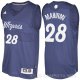 Camiseta Ian Mahinmi #28 Washington Wizards Navidad 2016 Azul