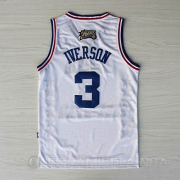 Camiseta Iverson #3 All Star 2003 Blanco