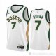 Camiseta Jaylen Brown #7 Bosto Celtics Ciudad 2023-24 Blanco