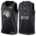 Camiseta Jimmy Butler #23 All Star 2018 Timberwolves Negro