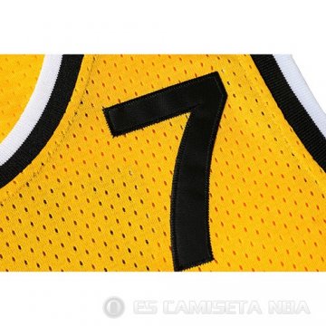 Camiseta Jugoplastika Kukoc #7 Pelicula Amarillo