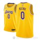 Camiseta Kyle Kuzma #0 Los Angeles Lakers Icon 2018 Oro