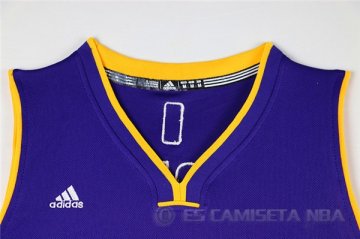Camiseta Clarkson #6 Los Angeles Lakers Purpura