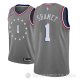Camiseta Landry Shamet #1 Philadelphia 76ers Ciudad 2018-19 Gris