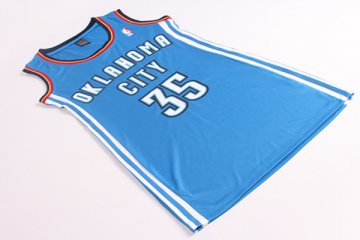 Camiseta Durant #35 Oklahoma City Thunder Azul