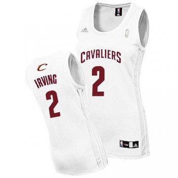 Camiseta Irving #2 Cleveland Cavaliers Mujer Blanco