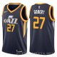 Camiseta Rudy Gobert #27 Utah Jazz Nike Icon Apagado 2017-18 Azul