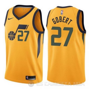 Camiseta Rudy Gobert #27 Utah Jazz Statement 2017-18 Amarillo