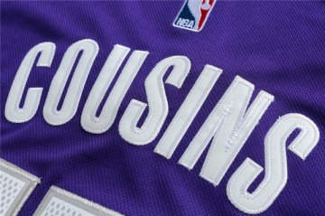 Camiseta Sacramento Kings Cousins #15 Purpura 2017