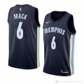 Camiseta Shelvin Mack #6 Memphis Grizzlies Icon 2018 Azul