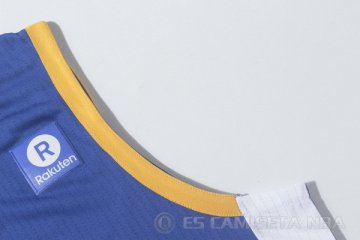 Nike Camiseta Curry #30 Golden State Warriors 2017-18 Azul