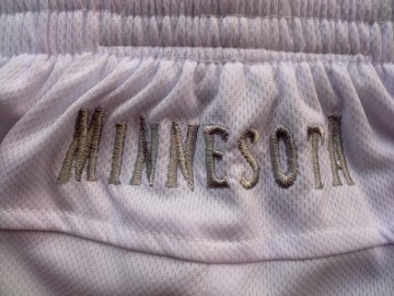 Pantalone Minnesota Timberwolves Blanco