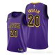 Camiseta Andre Ingram #20 Los Angeles Lakers Ciudad Violeta