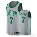 Camiseta Jaylen Brown #7 Boston Celtics Ciudad 2017-18 Gris