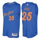 Camiseta Christmas Day New York Knicks 76ers Rose #25 Azul 2016