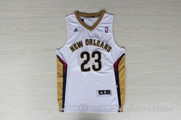 Camiseta Davis2 #23 New Orleans Pelicans Blanco
