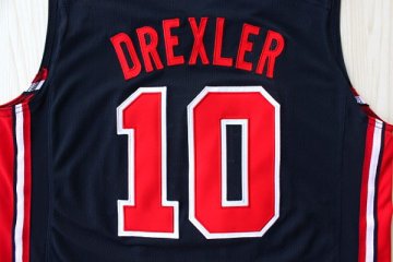Camiseta Drexler #10 USA 1992 Negro