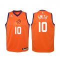 Camiseta Jalen Smith NO 10 Phoenix Suns Nino Statement 2020-21 Naranja