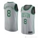 Camiseta Marcus Georges-hunt #8 Boston Celtics Ciudad 2018-19 Gris