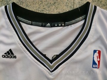 Camiseta Parker #9 San Antonio Spurs Blanco