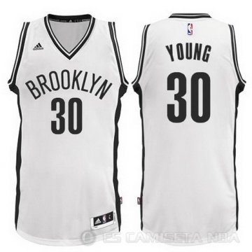 Camiseta Young #30 Brooklyn Nets Blanco