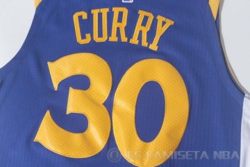 Nike Camiseta Curry #30 Golden State Warriors 2017-18 Azul