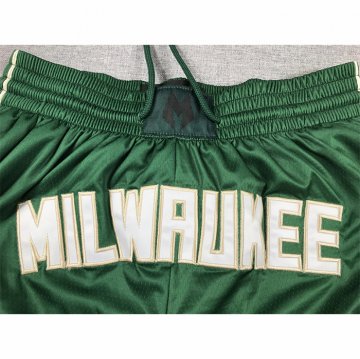 Pantalone Milwaukee Bucks Just Don Verde