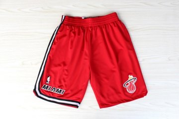 Pantalone retro Miami Heat Rojo
