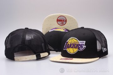 Sombrero Los Angeles Lakers Snapbacks Negro