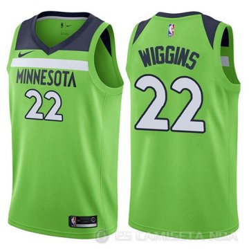 Camiseta Andrew Wiggins #22 Minnesota Timberwolves Statement 2017-18 Verde