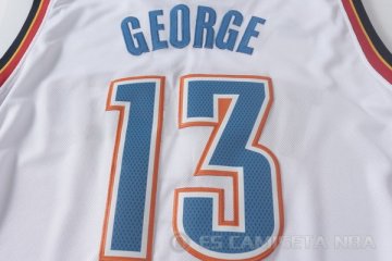 Camiseta George #13 Oklahoma City Thunder Blanco