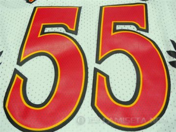 Camiseta Mutombo #55 Atlanta Hawks Blanco