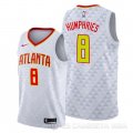 Camiseta Isaac Humphries #8 Atlanta Hawks Blanco Association