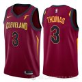 Camiseta Isaiah Thomas #3 Cleveland Cavaliers 2017-18 Rojo