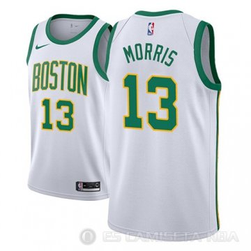 Camiseta Marcus Morris #13 Boston Celtics Ciudad 2018-19 Blanco