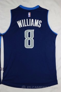 Camiseta Williams #8 Dallas Mavericks Azul