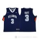 Camiseta NCAA Hart #3 Villanova Wildcats Azul Marino