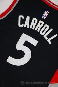 Camiseta Carroll #5 Toronto Raptors Negro