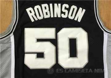 Camiseta Robinson #50 San Antonio Spurs Negro