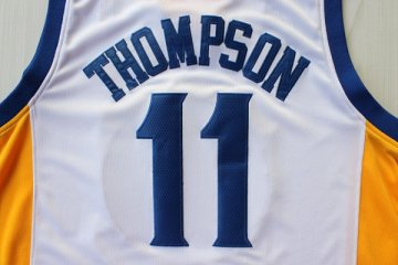 Camiseta Thompson #11 Golden State Warriors Blanco