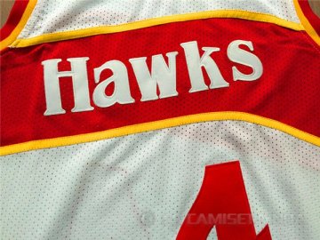 Camiseta Webb #4 Atlanta Hawks Blanco