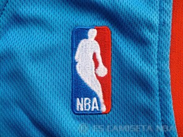 Camiseta Westbrook #0 Oklahoma City Thunder Azul