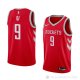 Camiseta Zhou Qi #9 Houston Rockets Icon 2018 Rojo