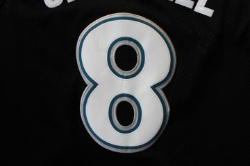 Camiseta retro Sprewell #8 Minnesota Timberwolves Negro
