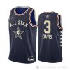 Camiseta Anthony Davis #3 All Star 2024 Los Angeles Lakers Azul
