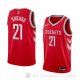 Camiseta Chinanu Onuaku #21 Houston Rockets Icon 2018 Rojo